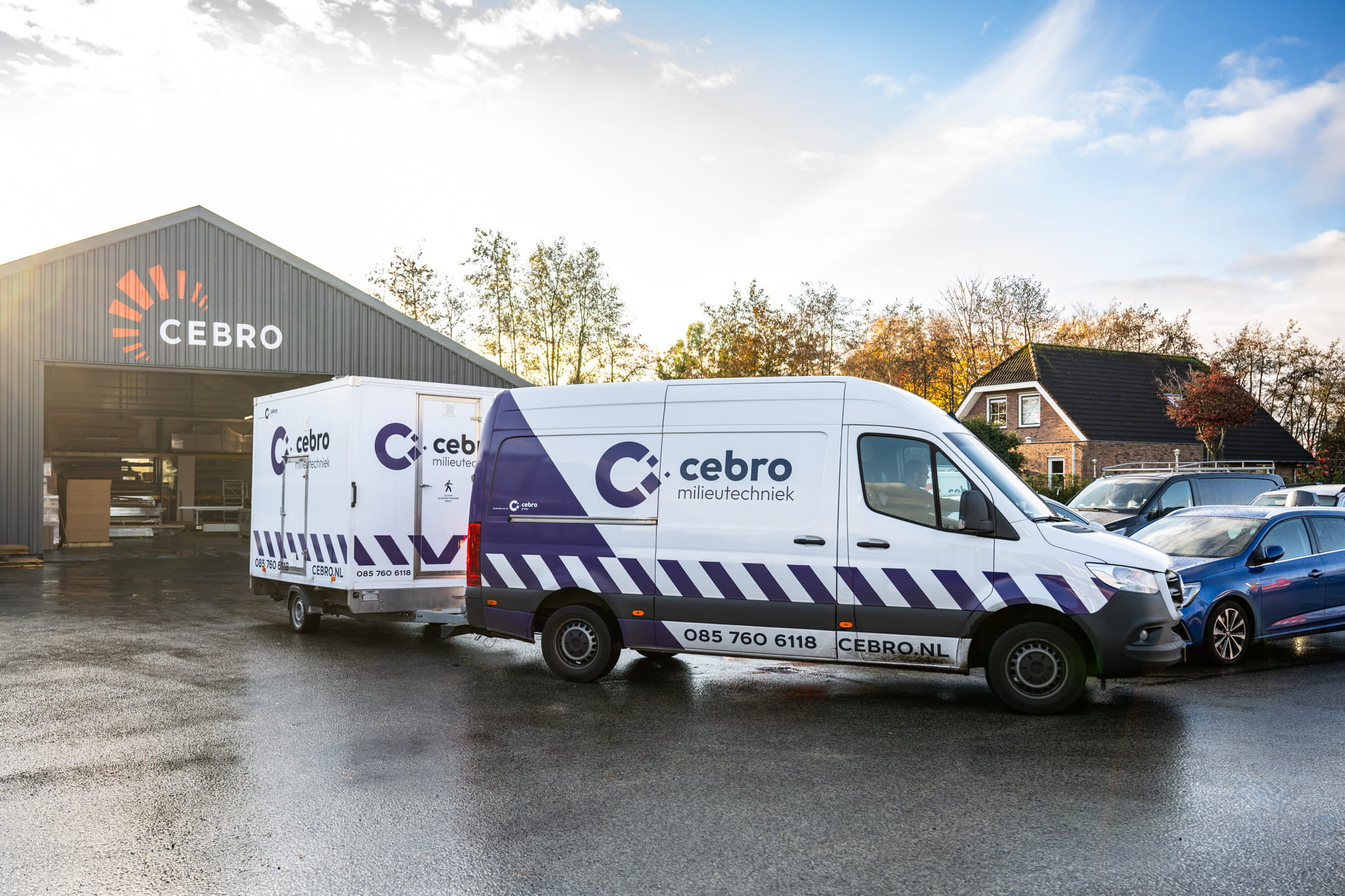 Cebro Milieutechniek werkbus