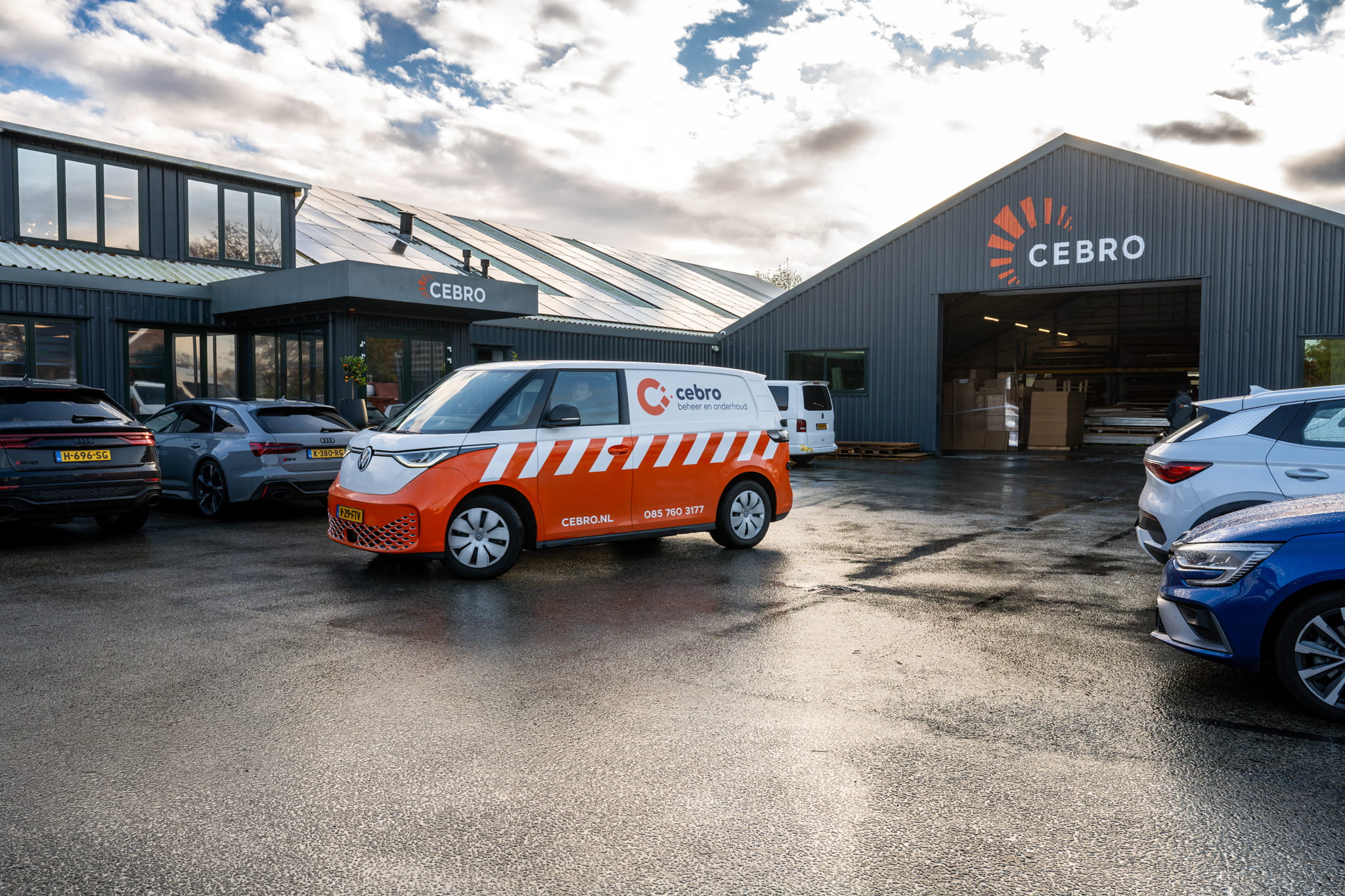 Energievoorzienend bedrijfspand Cebro